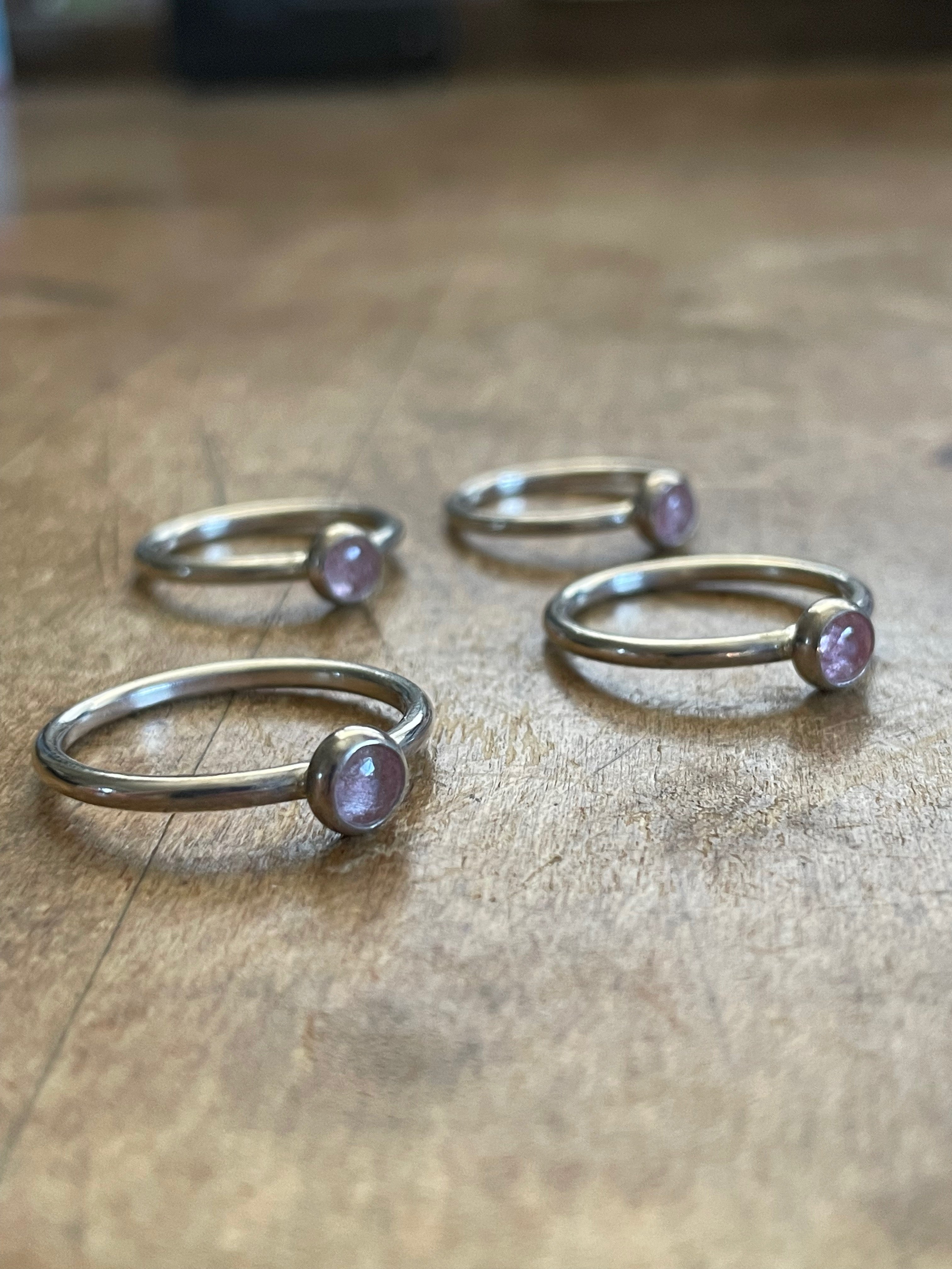 Handmade gem rings by MattyRo.com
